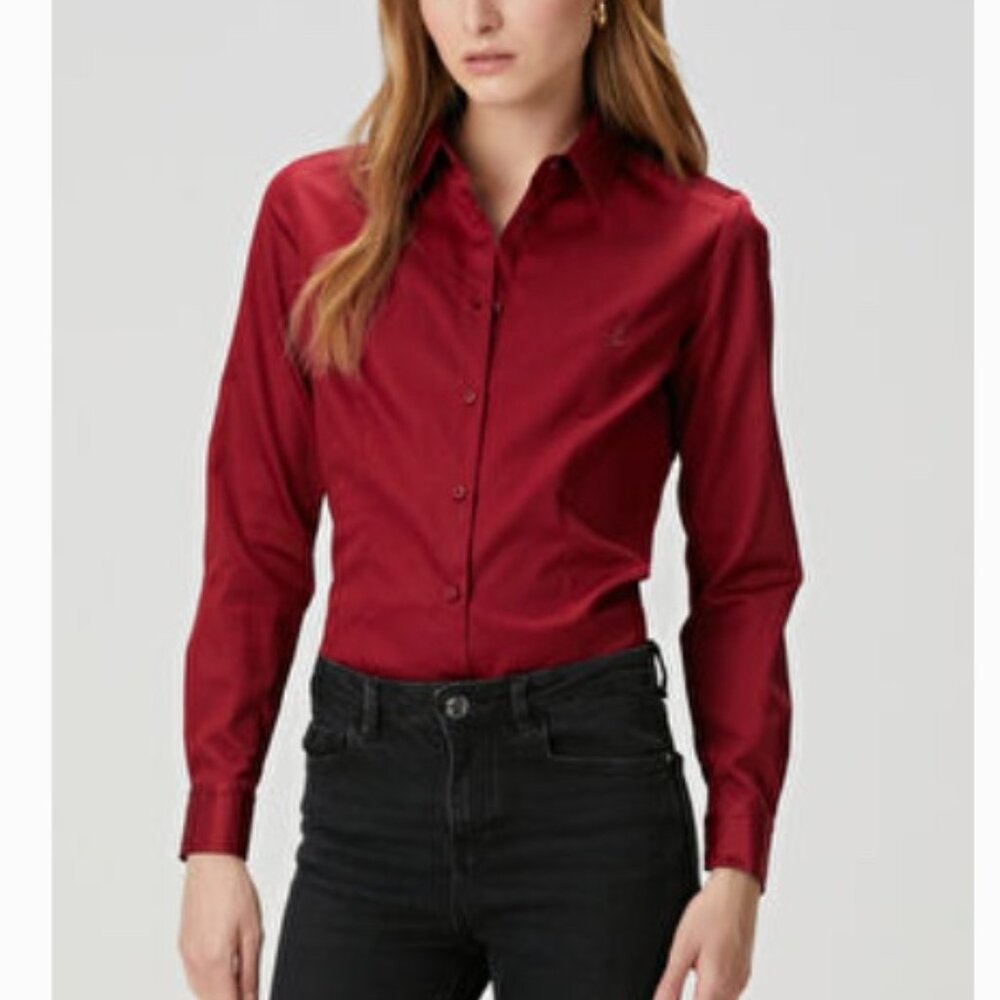 Beymen Club - Burgundy Slim Fit Shirt